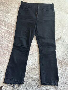 MOTHER Black Skinny Jeans - Sleek Stretch Fit